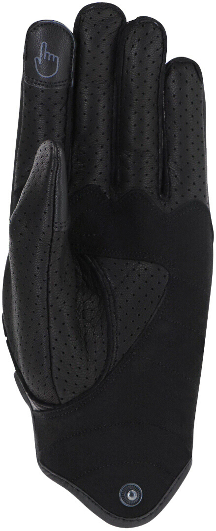 Richa Custom 2 perforerede motorcykelhandsker Sort M Figur 3