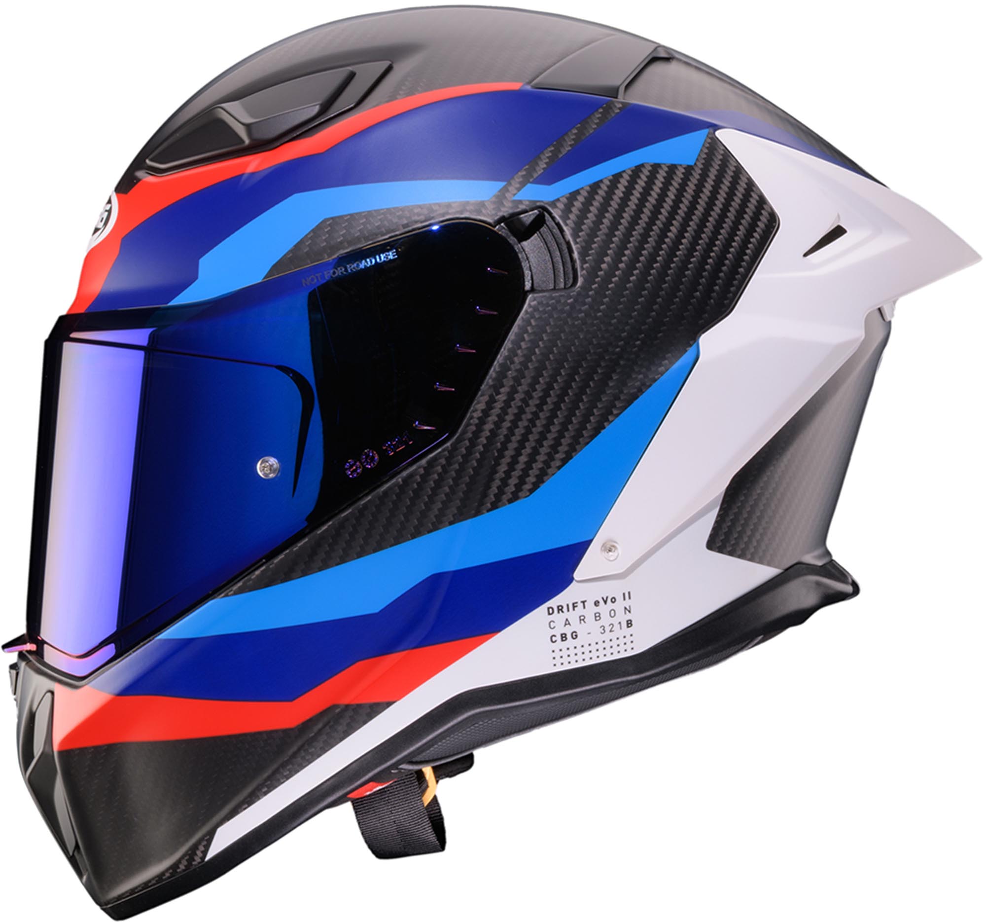 Caberg Drift Evo II Carbon Msport Helm S (55/56) Abbildung 3