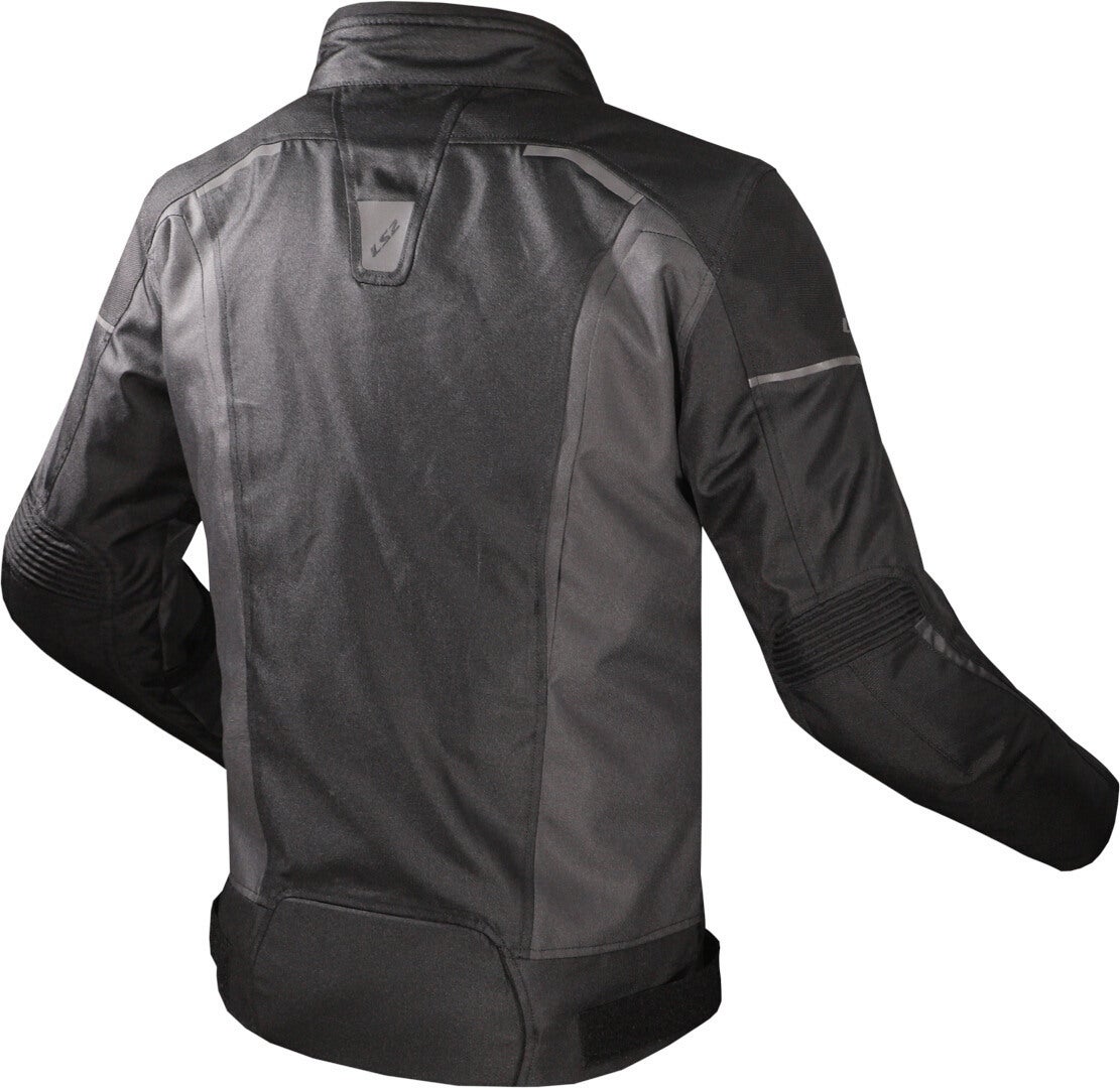 LS2 Sepang Veste textile de moto imperméable noir/gris foncé 3XL Figure 2