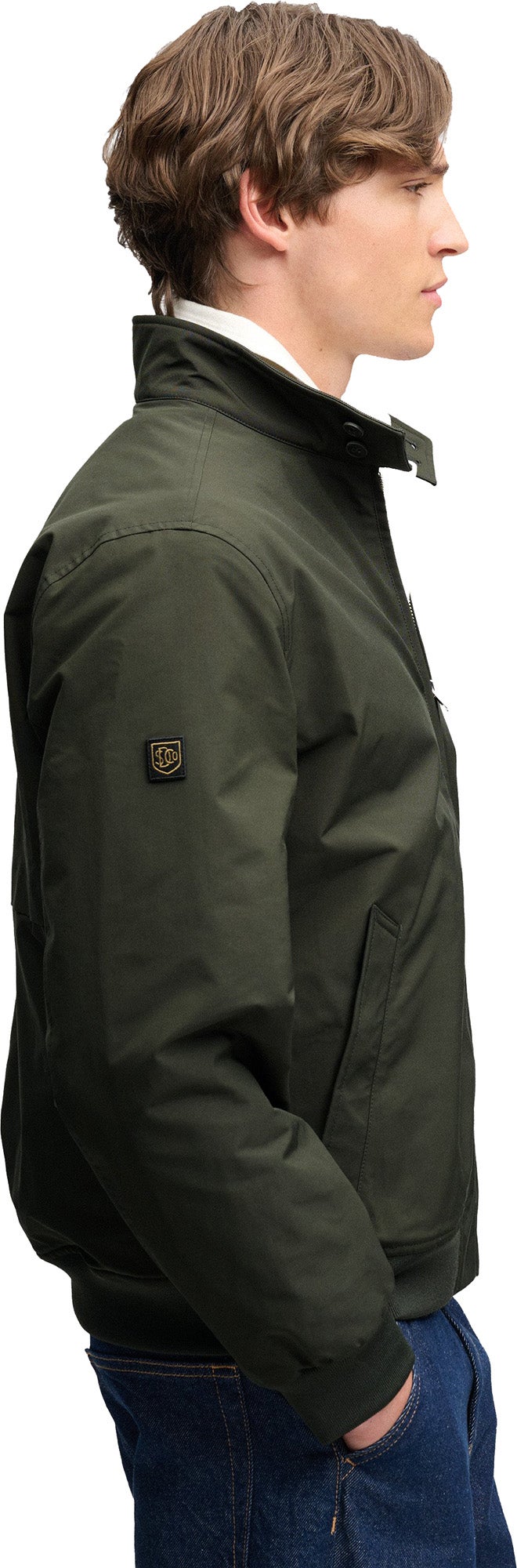 Superdry & Co Campus Jacke oliv/grün M Abbildung 8