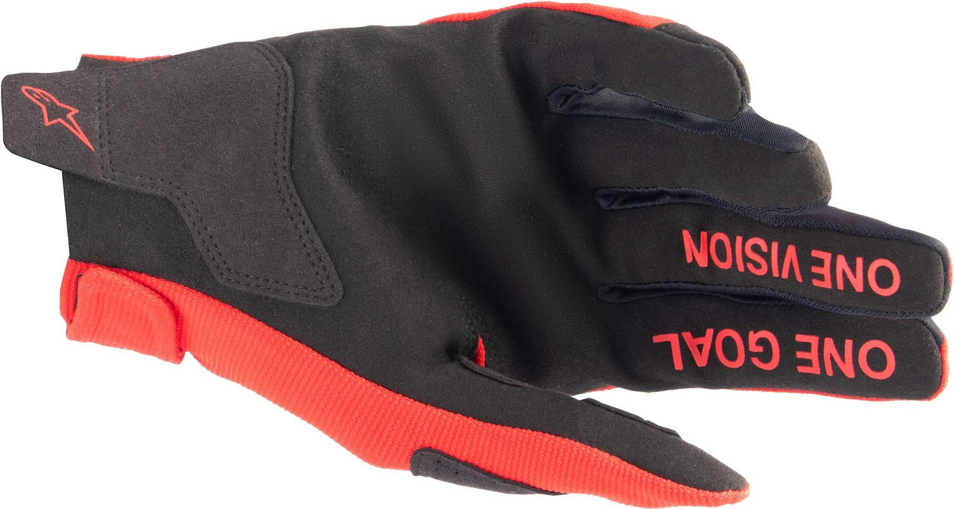 Alpinestars Radar Motocross Handschuhe silber/rot L Abbildung 2
