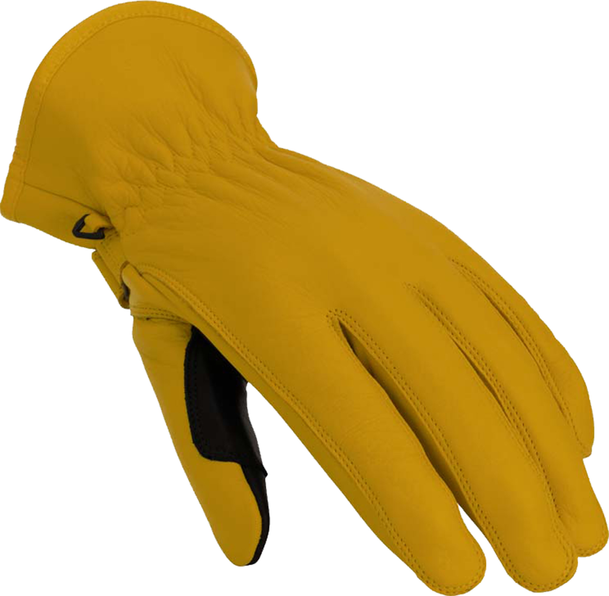 Rusty Stitches Johnny V2 Gants de moto jaune M Figure 1