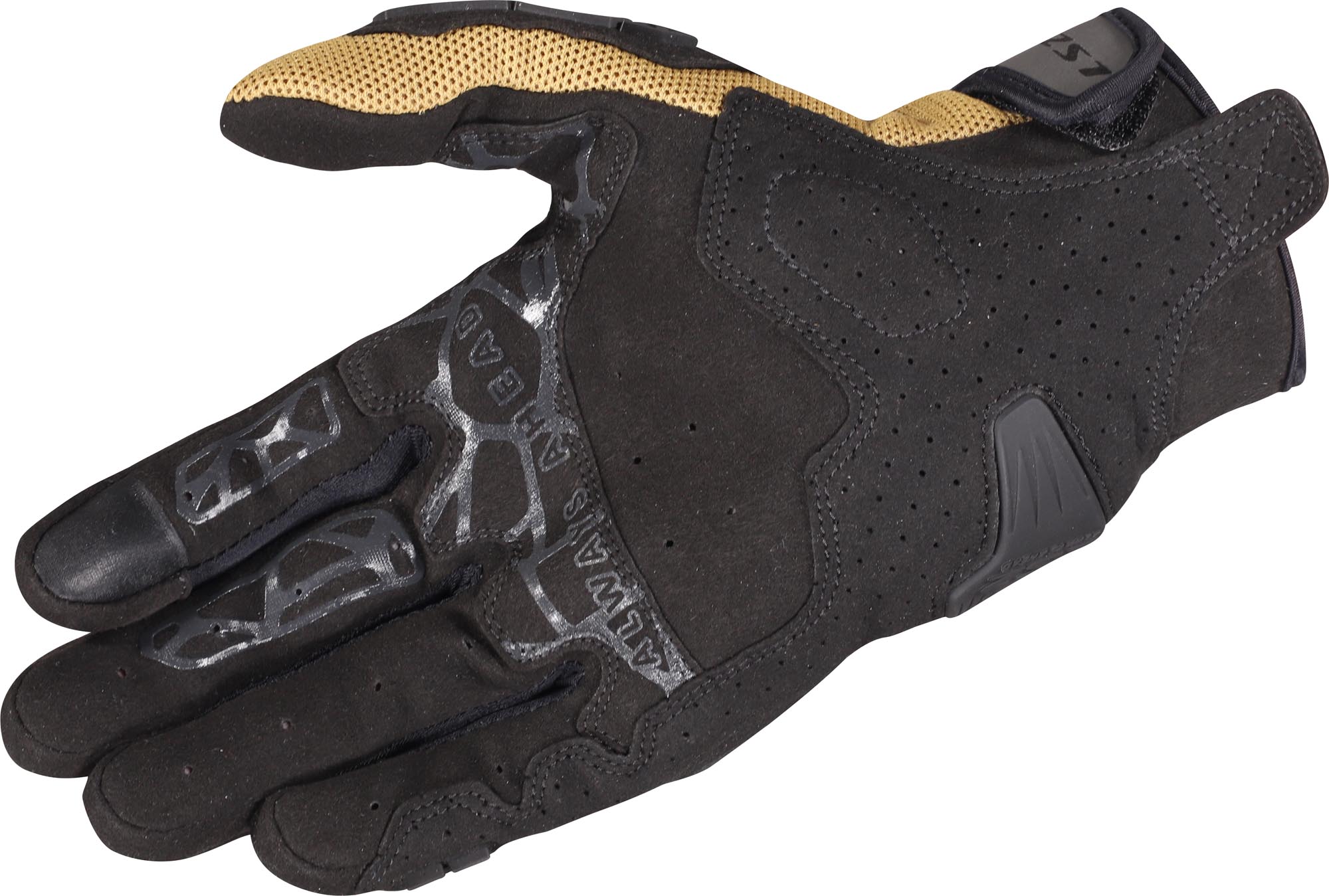 LS2 All Terrain II Motorcykelhandsker sort/brun L Figur 2