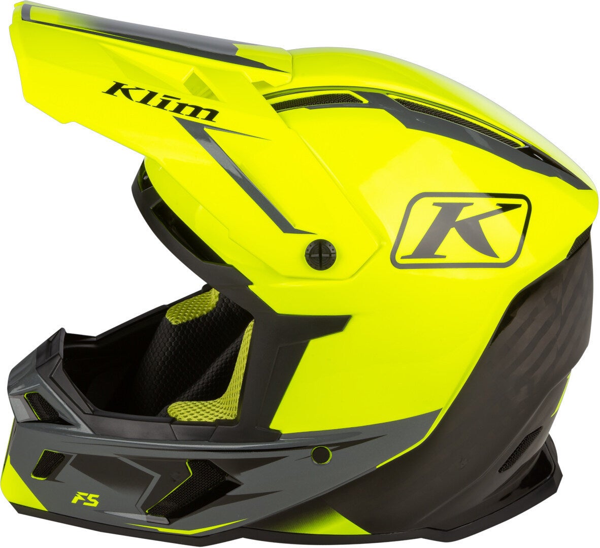 Klim F5 Legion Hi-Vis Casco Motocross M (56/57) Figura 7