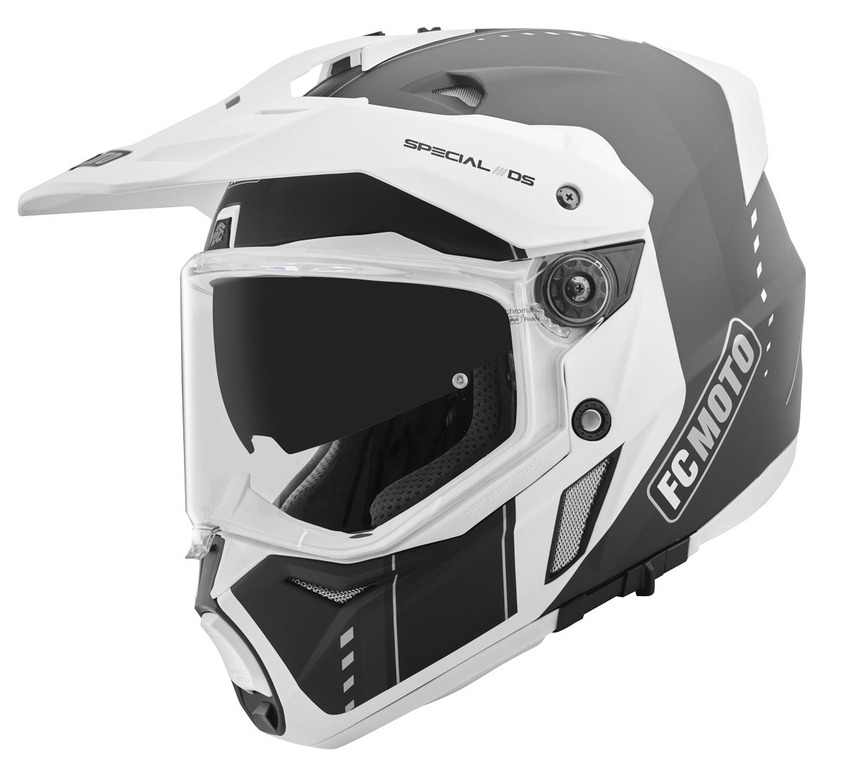 FC-Moto Merkur Pro Air 엔듀로 헬멧 흑백 XL 그림 1