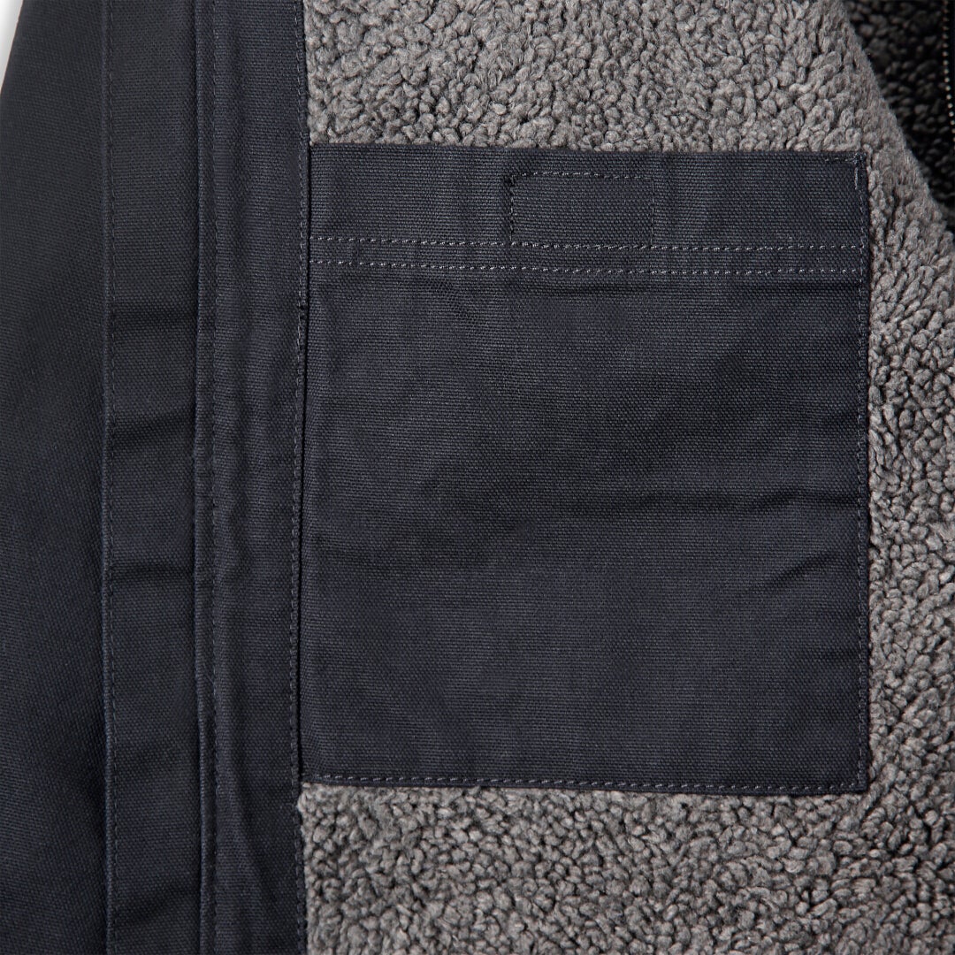 Carhartt Relaxed Fit Washed Duck Sherpa Lined Giacca nero XL Figura 4
