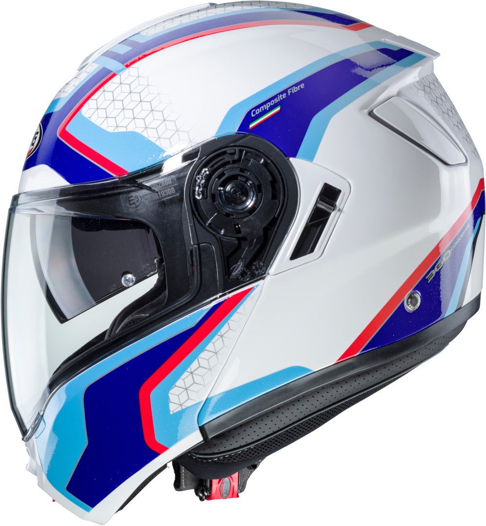 Caberg Levo Sonar Casco bianco/blu/rosso XL (61/62) Figura 3