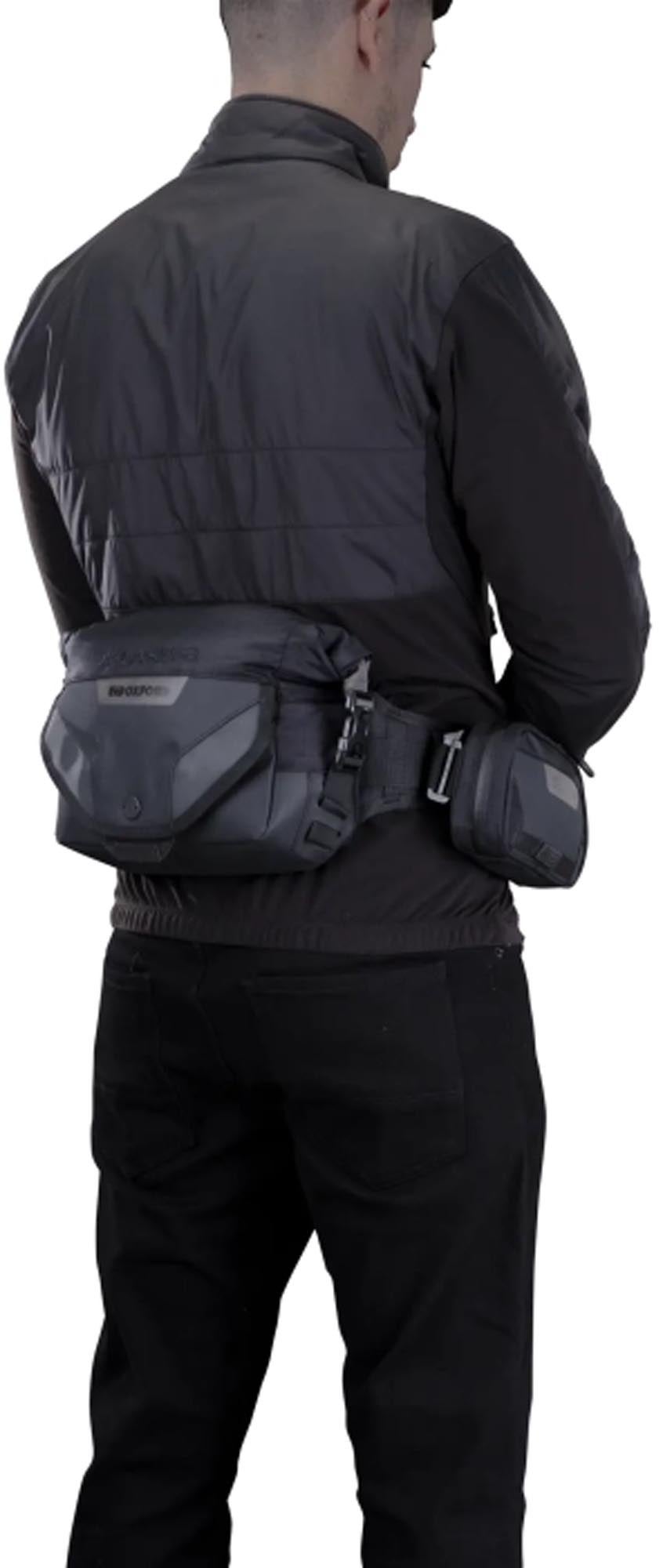 Side view of Oxford Atlas W-3 Waist Bag with Belt Bag