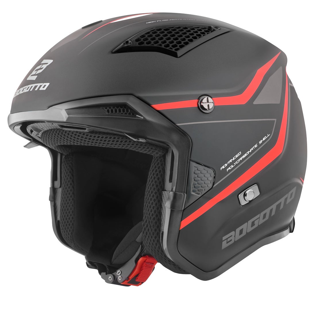 Bogotto Radic WN-ST Casco rosso/nero L Figura 16