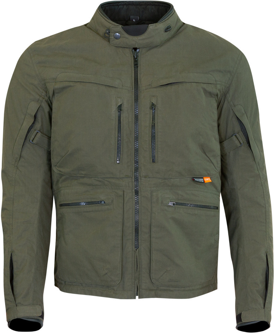 Merlin Drifter D3O Explorer Motorrad Textiljacke grün M Abbildung 3