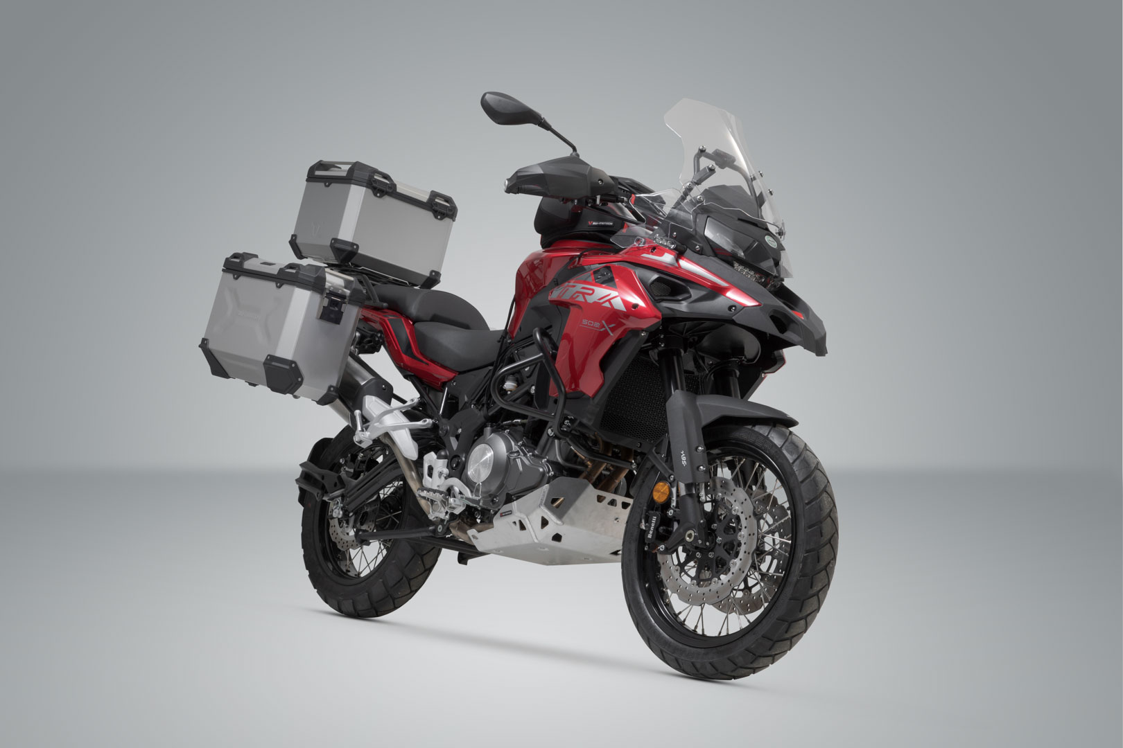 Setul de aventură SW-Motech TRAX ADV - Argint. Benelli TRK 502 X (18-). Figura 2