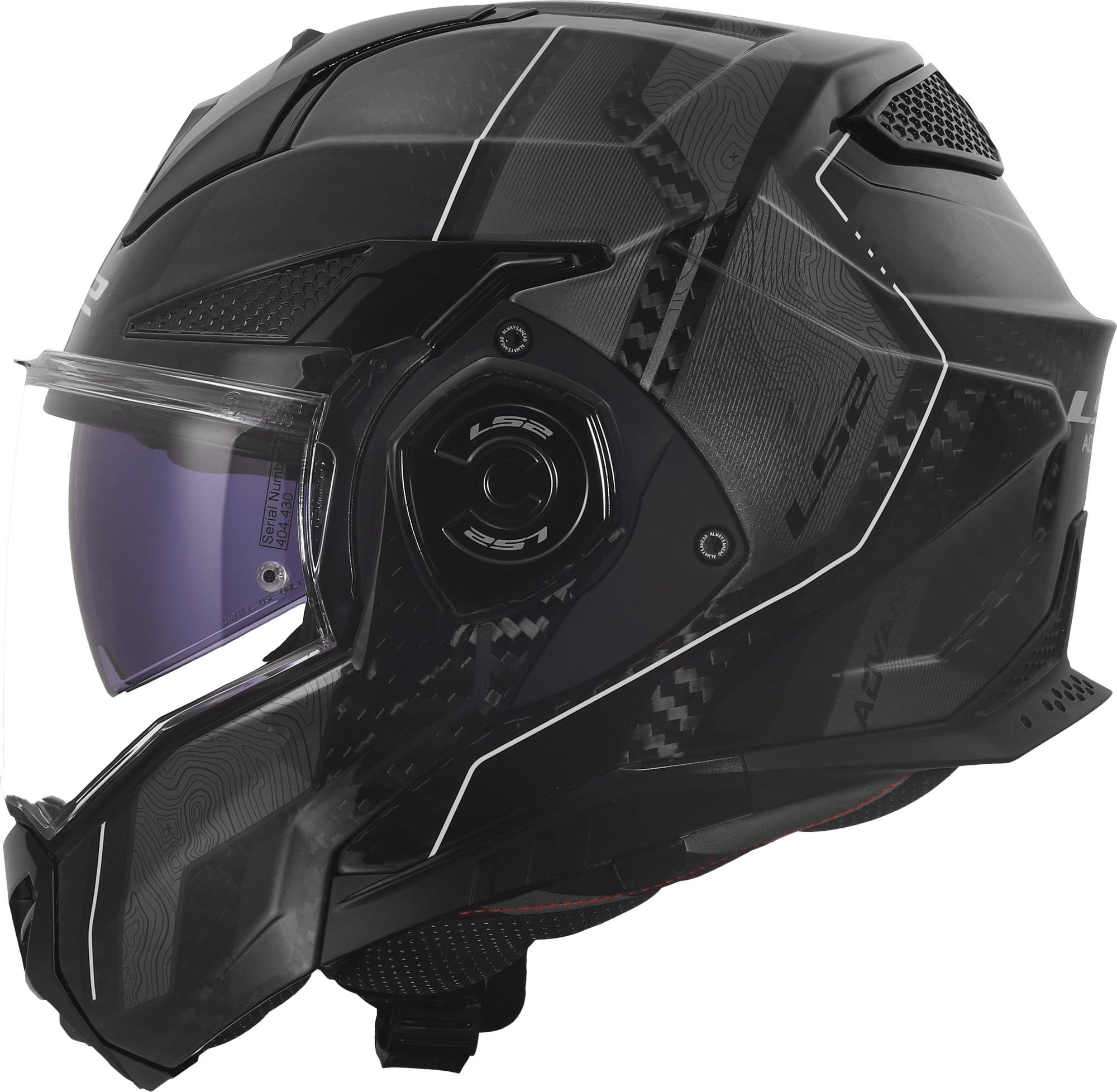 LS2 FF901 Advant X Carbon Dynamic Cască Gri L (59/60) Figura 6