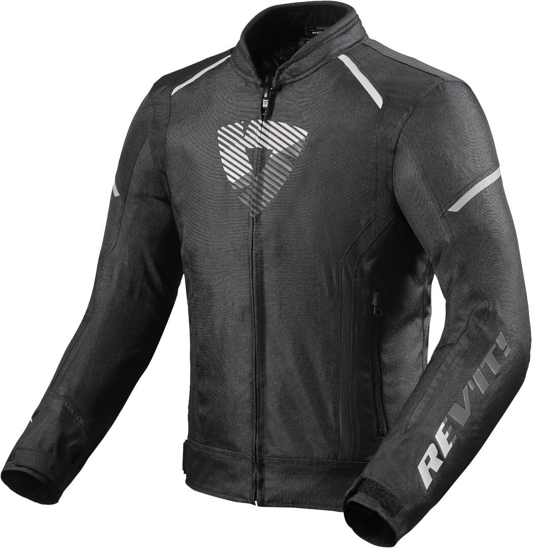 Revit Sprint H20 Jachetă textilă pentru motociclete alb/negru XXL Figura 1