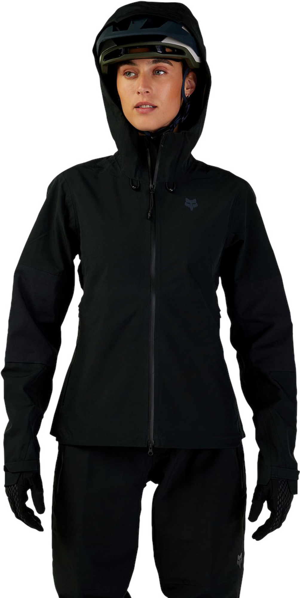 FOX Defend 3-Layer Water Dames Fietsjas Zwart S Figuur 4