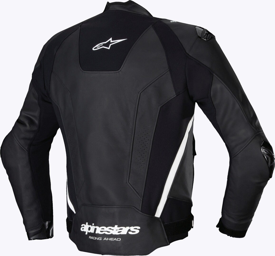 Alpinestars Missile V3 Motorcycle Leather Jacket black/white 50 Figure 2