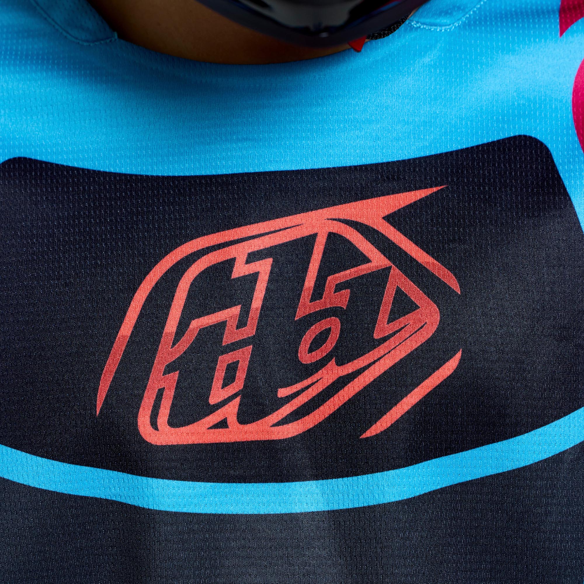 Troy Lee Designs GP Pro Framework ユースモトクロスジャージ ブラック/ターコイズ S 図4