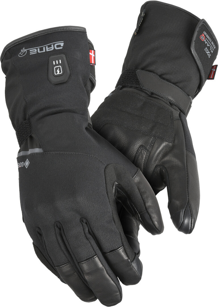 DANE Inuit Juego de guantes de moto de invierno impermeables con calefacción
