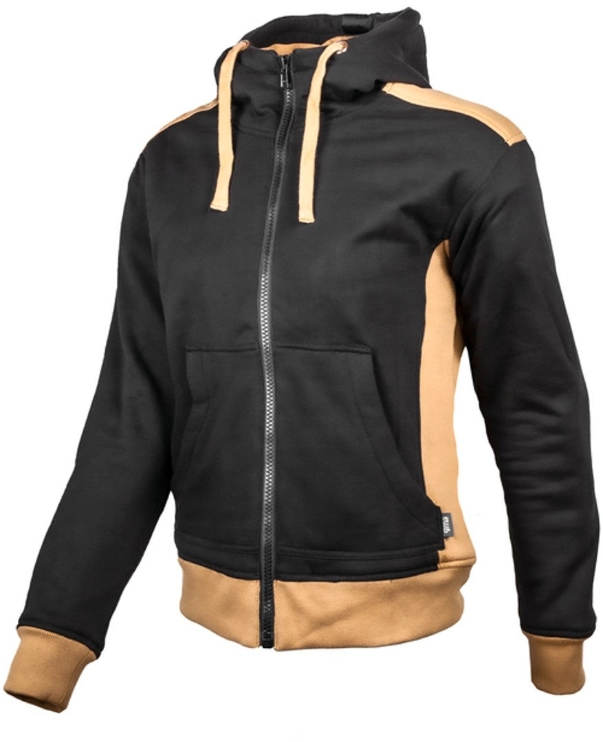 GMS Panda Felpa con cappuccio da donna nero/marrone M Figura 1