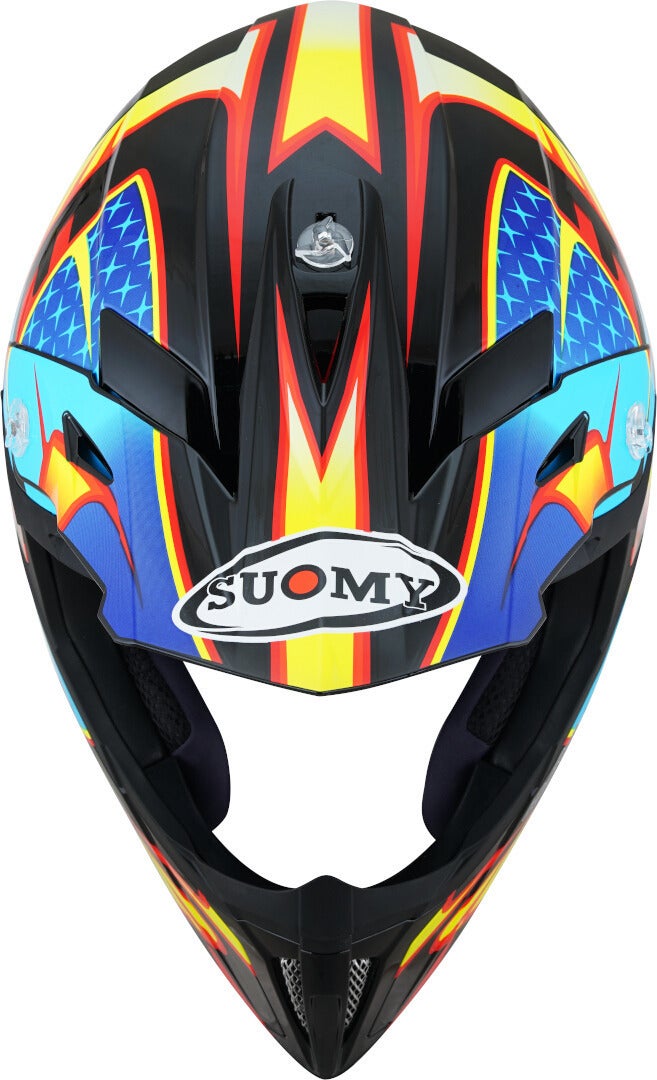 Suomy X-Wing Duel Casco motocross nero/giallo S (55/56) Figura 8