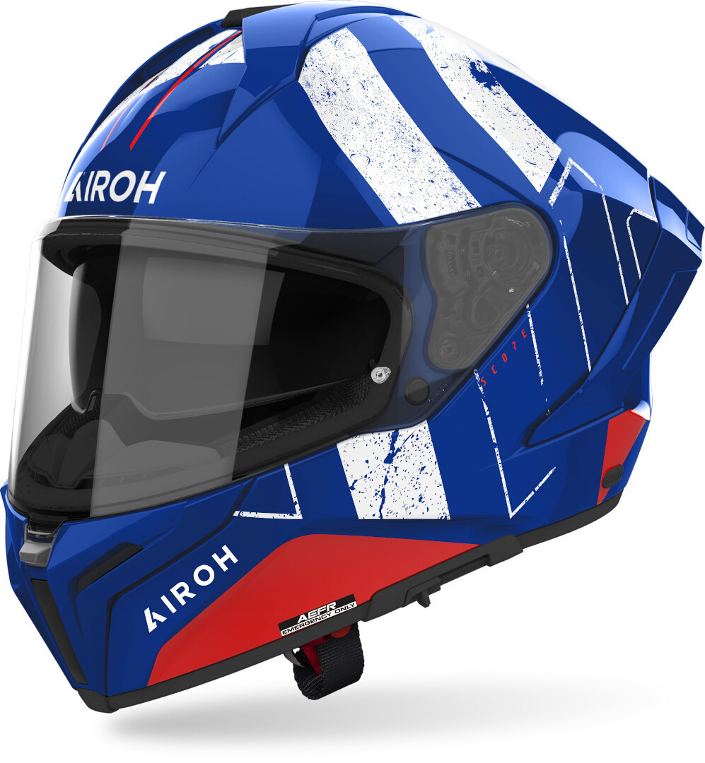 Airoh Matryx Scope Helm blauw/rood/wit M (57/58) Figuur 1