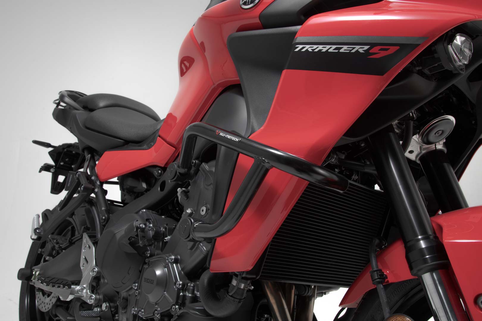 SW-Motech Crash bar - Negru. Yamaha Tracer 9 / GT (20-) / GT+ (22-). Figura 1