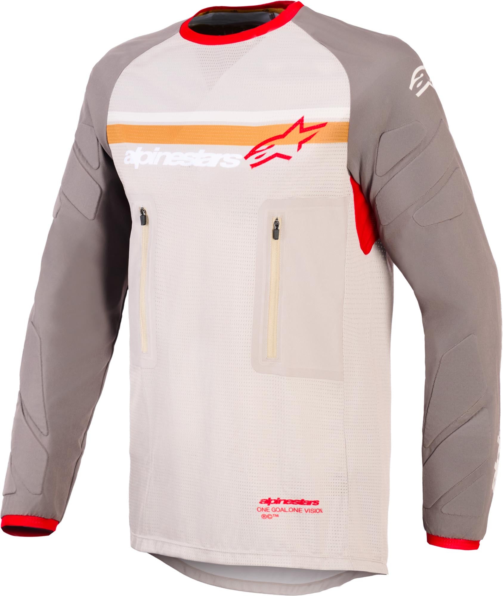 Alpinestars Maxdura Dual Motocross Jersey grey/brown 3XL Figure 1