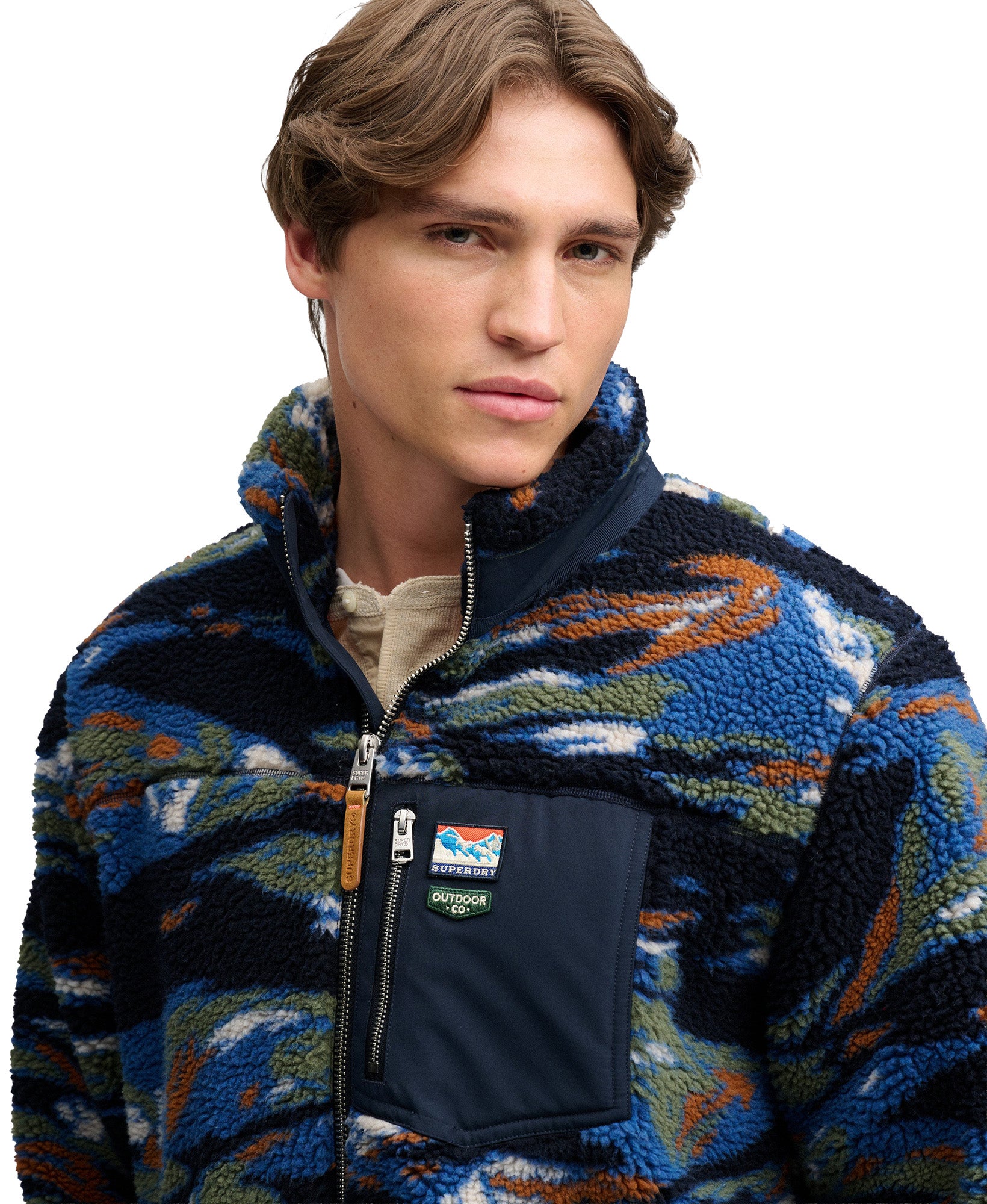 Superdry & Co Terrain Fleece Jacket navy L Figure 4
