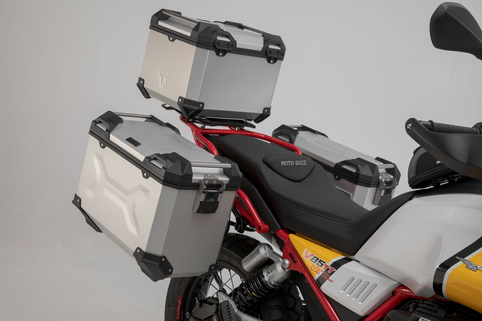SW-Motech ADVENTURE-RACK - Negru. Moto Guzzi V85 TT (19-23). Figura 5