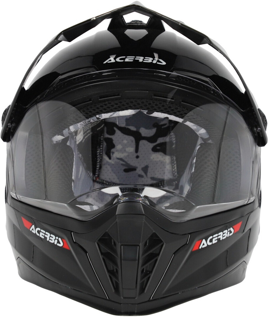 Acerbis Rider Solid Cască de motocross pentru tineret negru Y/M (49/50) Figura 11