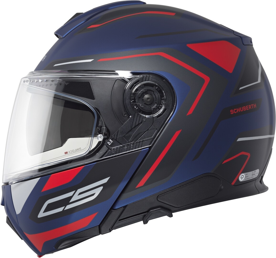 Schuberth C5 Omega Helm blau matt/rot L (59) Abbildung 5