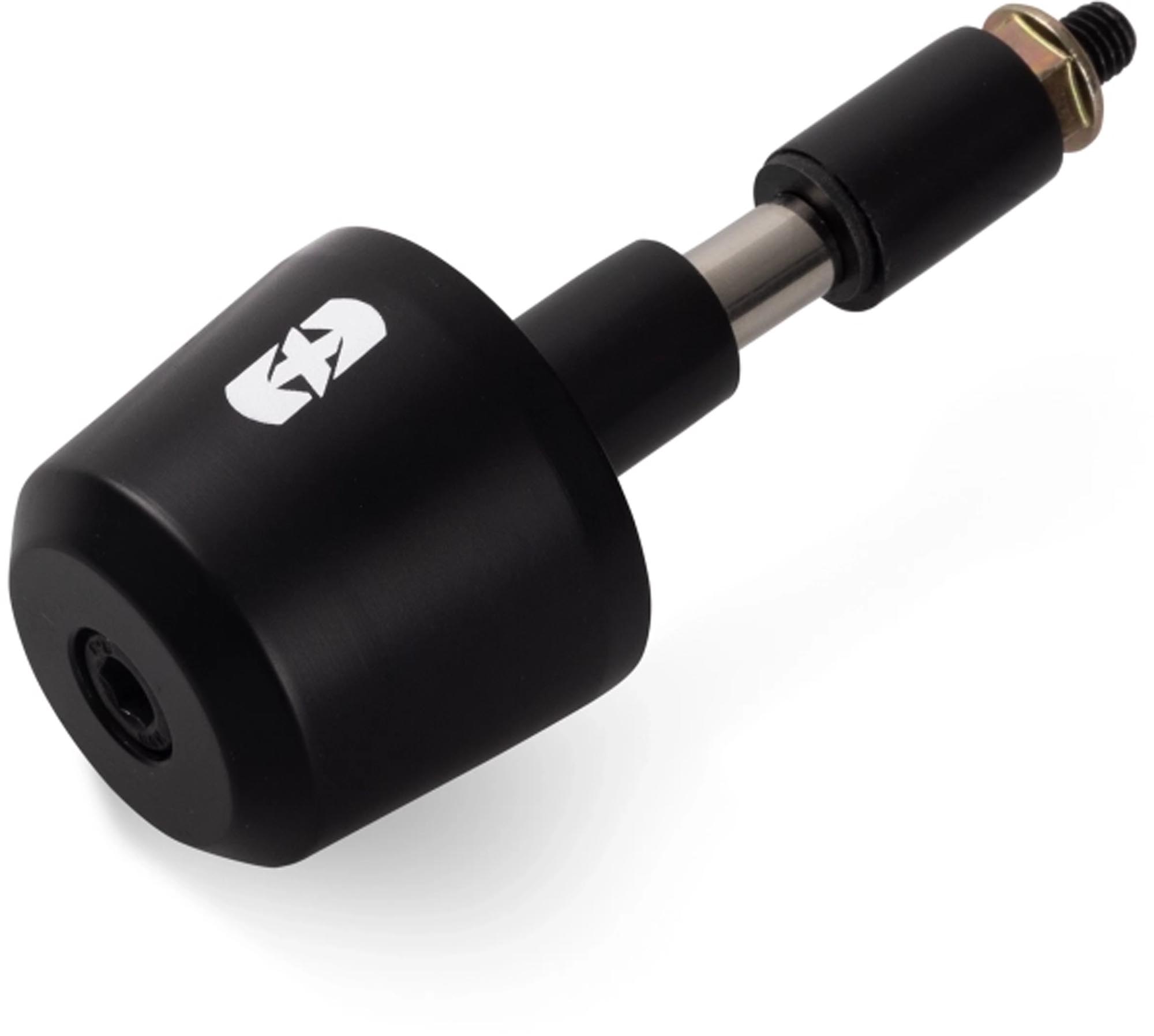 Oxford Bar Weights Handlebar Ends 255g black matt Figure 1