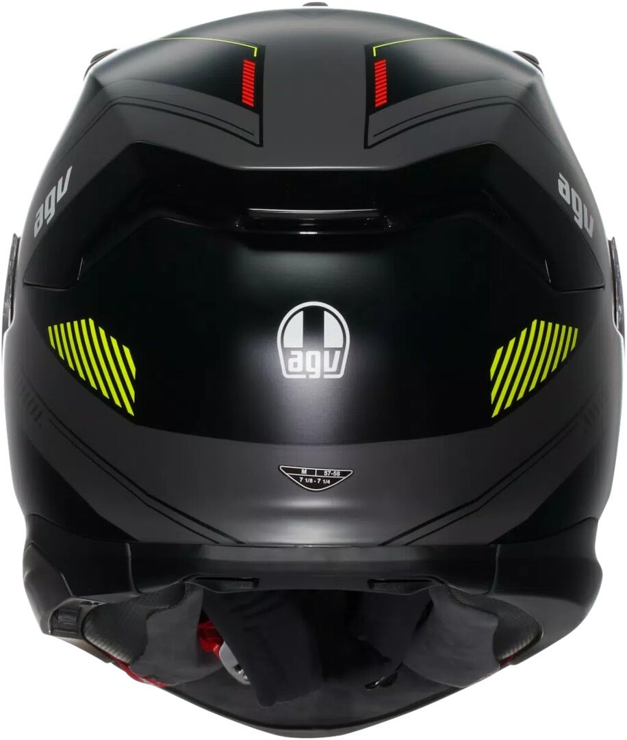 AGV K7 Kyber 2.0 Каска черен мат/жълт XXL (63/64) Фигура 5