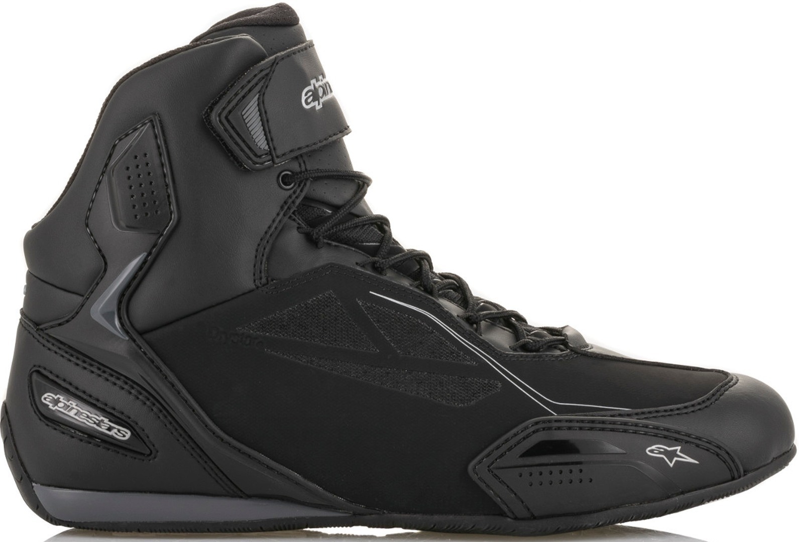 Alpinestars Stella Faster-3 Drystar Pantofi de motocicletă pentru femei Negru/argintiu 9,5 (42) Figura 5