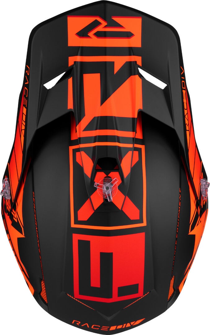 FXR Clutch Evo 2023 Snescooterhjelm sort/orange M (57/58) Figur 5