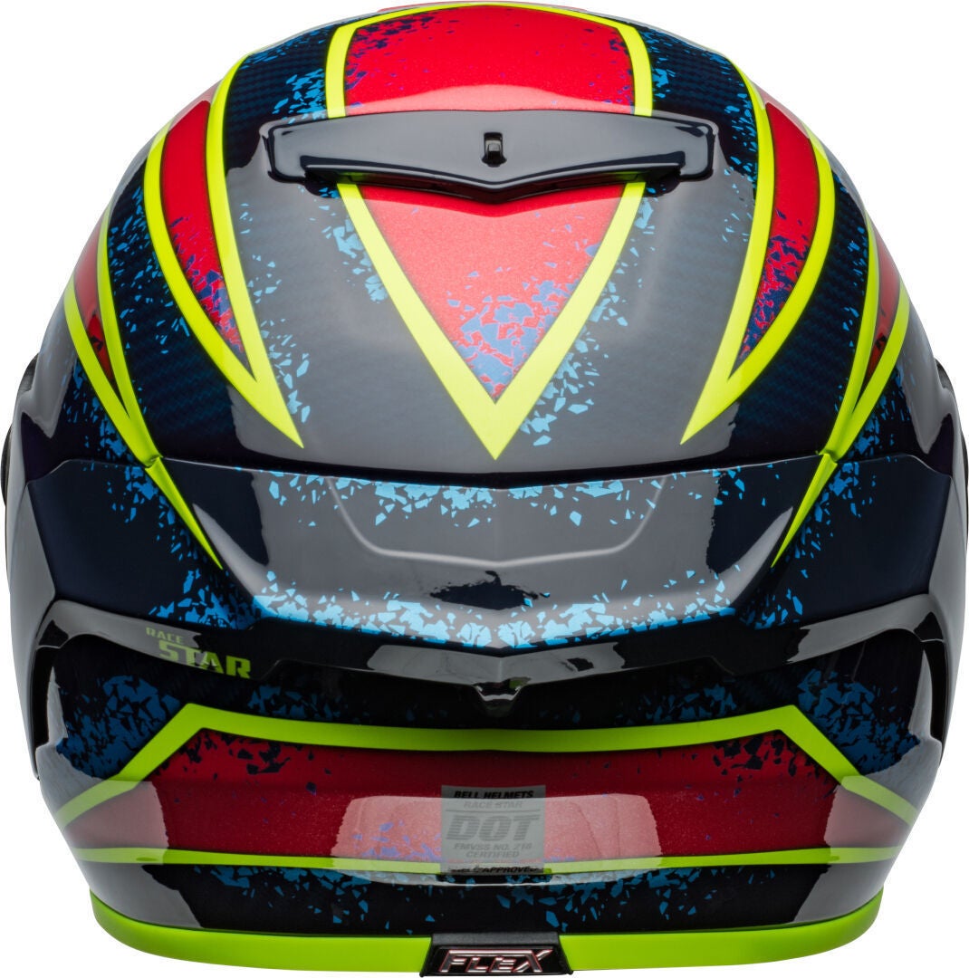 Bell Race Star DLX Flex Xenon Helmet black/red/yellow L (59/60) Figure 4