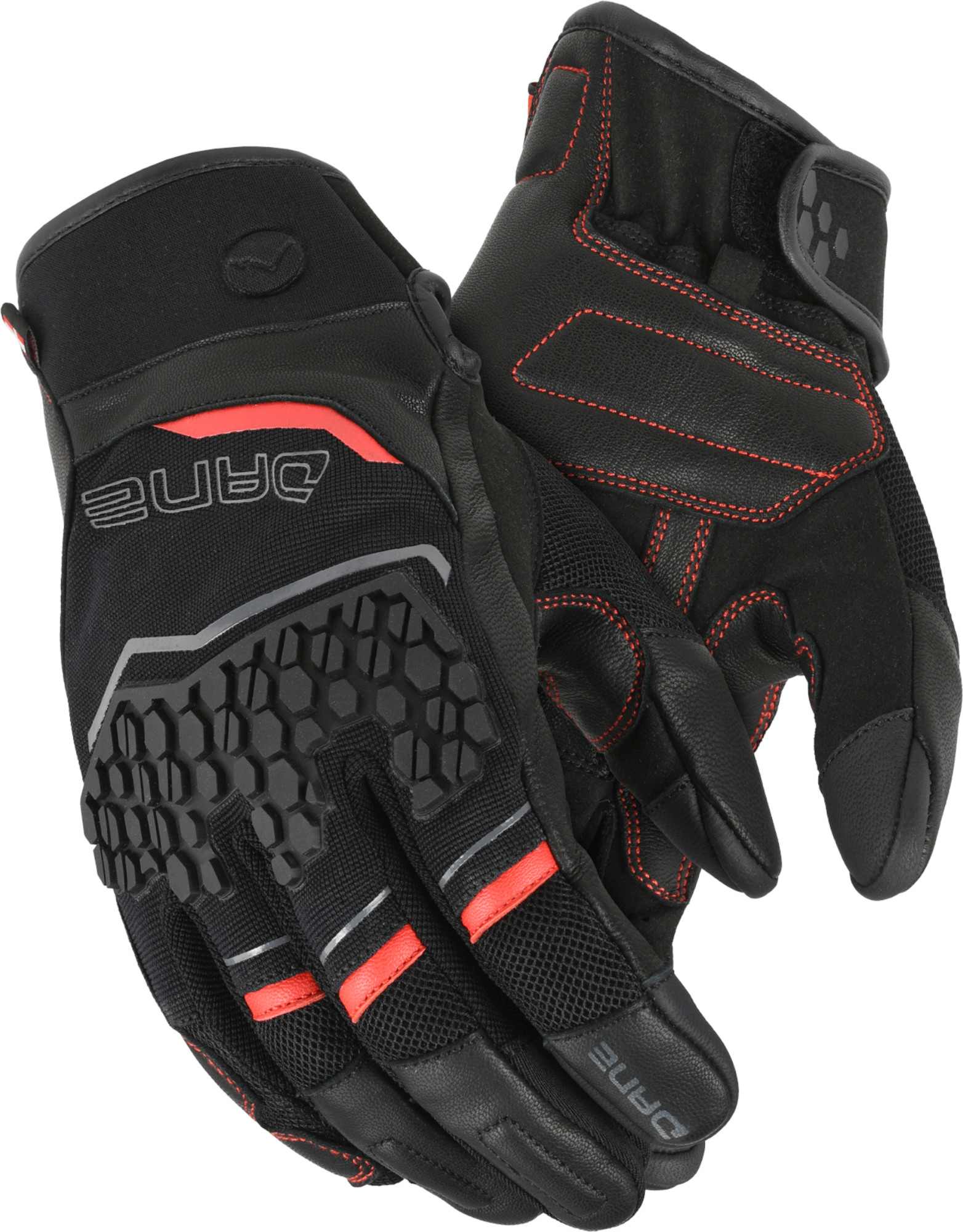 black/red