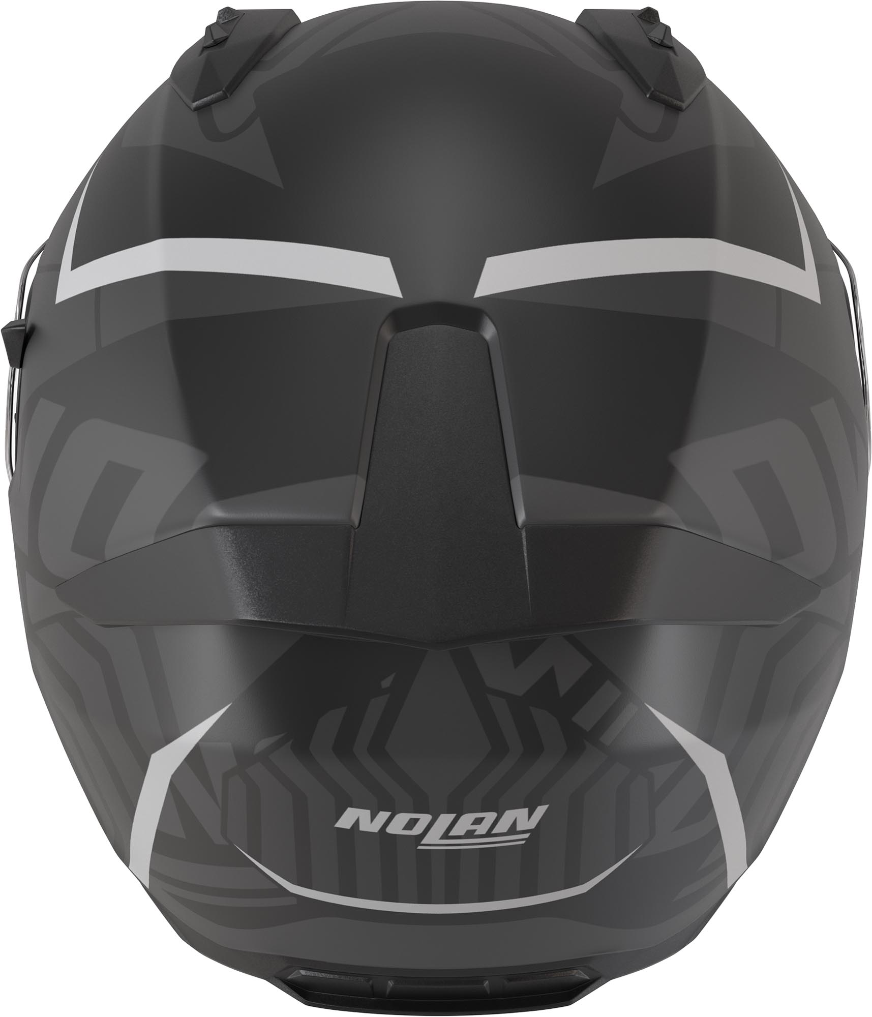 Nolan N60-6 Eclettico Hjelm sort/grå XXS (54) Figur 2