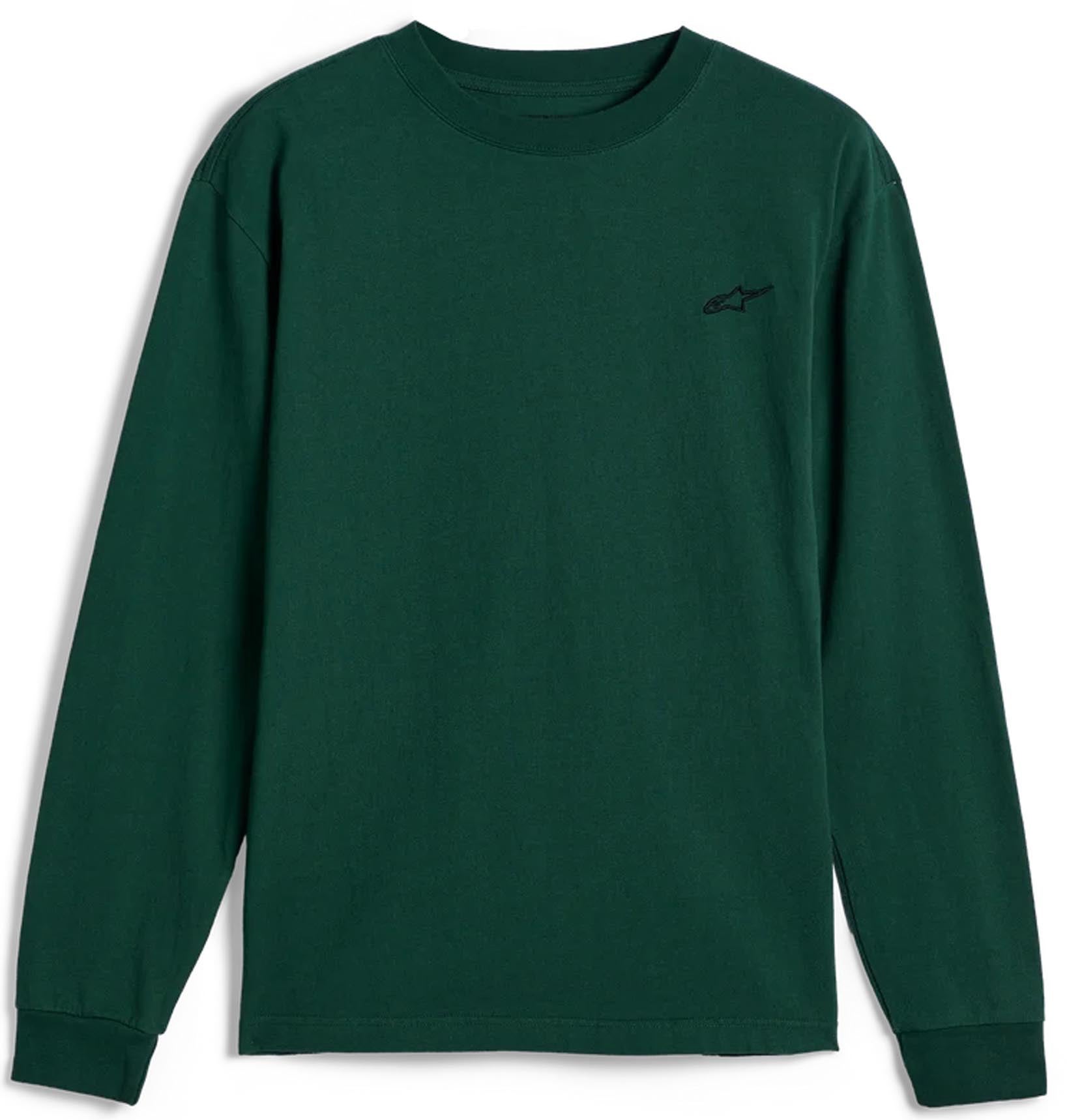 Alpinestars Essentials Ageless Longsleeve Shirt dark green XL Figure 1