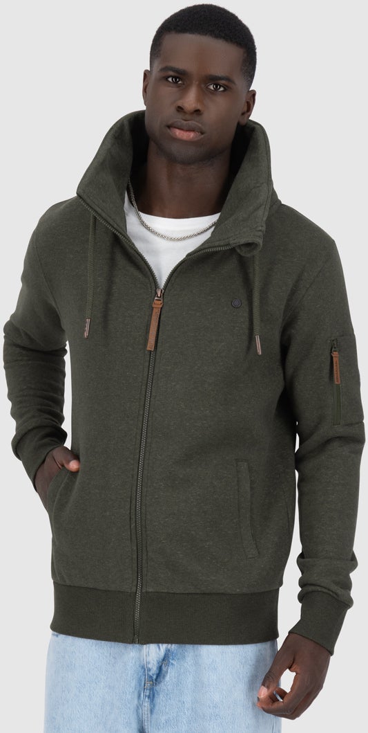 Alife And Kickin EliasAK A Zip Sweatshirt Zip Sweatshirt braun/grau 2XL Abbildung 2
