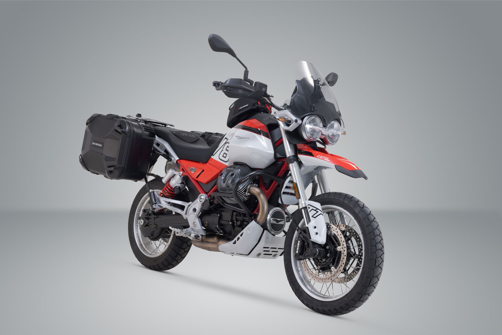 Sistem de carcasă rigidă SW-Motech DUSC - Negru. 33/41 l. Moto Guzzi V85 TT / Strada (24-). Figura 2