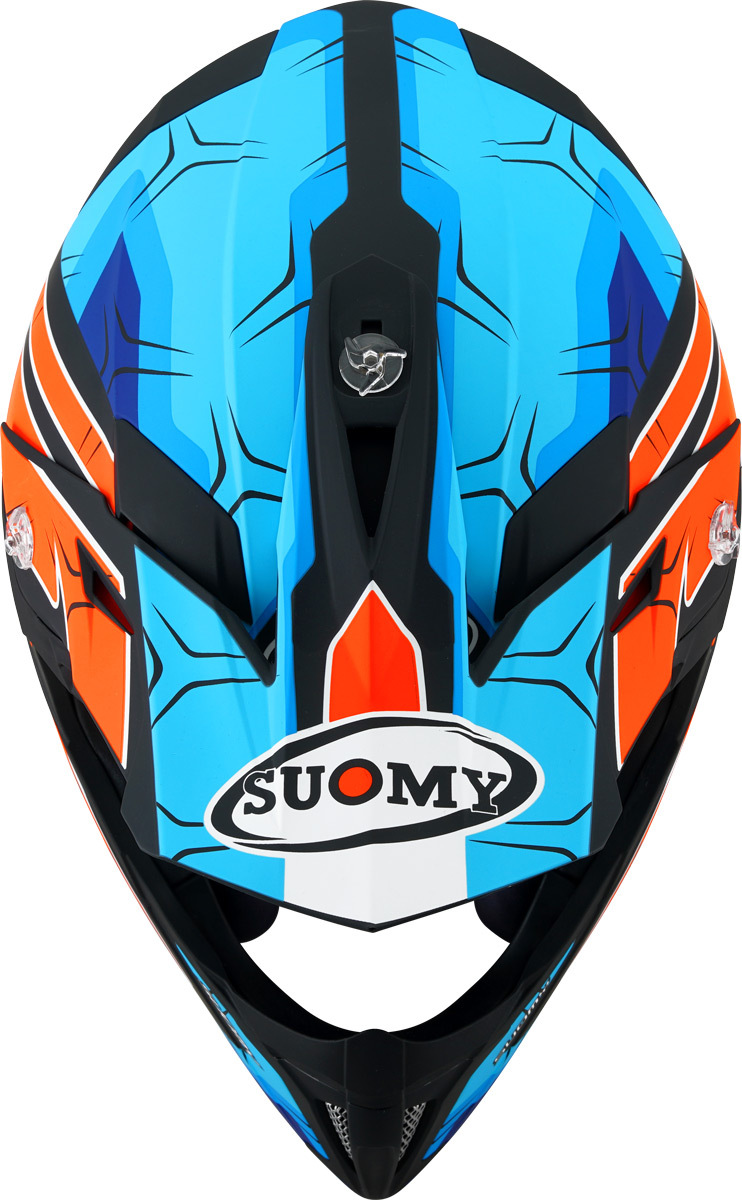Suomy X-Wing Subatomic Cască de motocross portocaliu/albastru XS (53/54) Figura 8