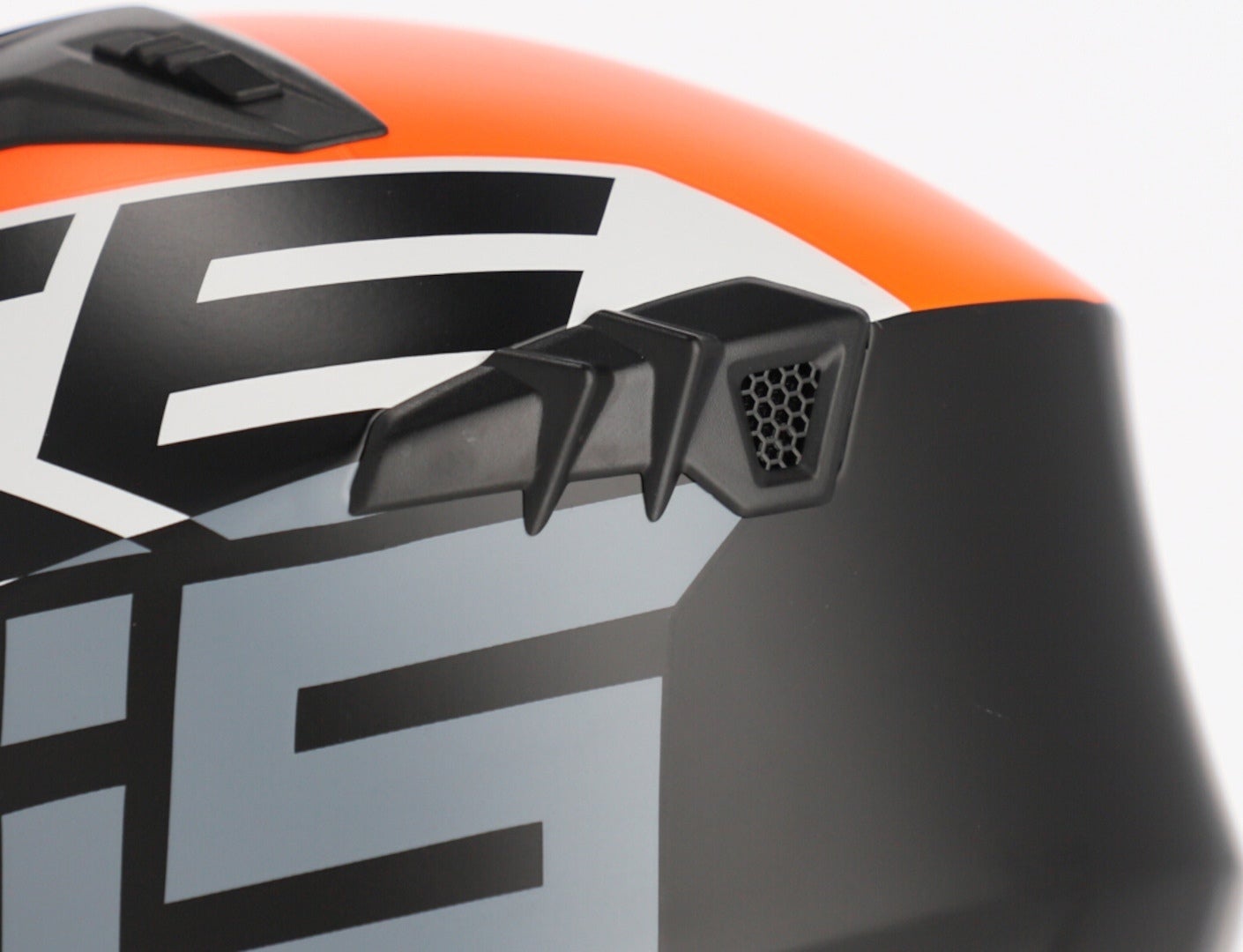Acerbis Aria Sport Jet hjelm sort mat/orange S (55/56) Figur 4