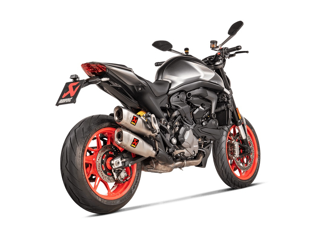 Akrapovic Slip-On Line Amortizor spate din titan Figura 3