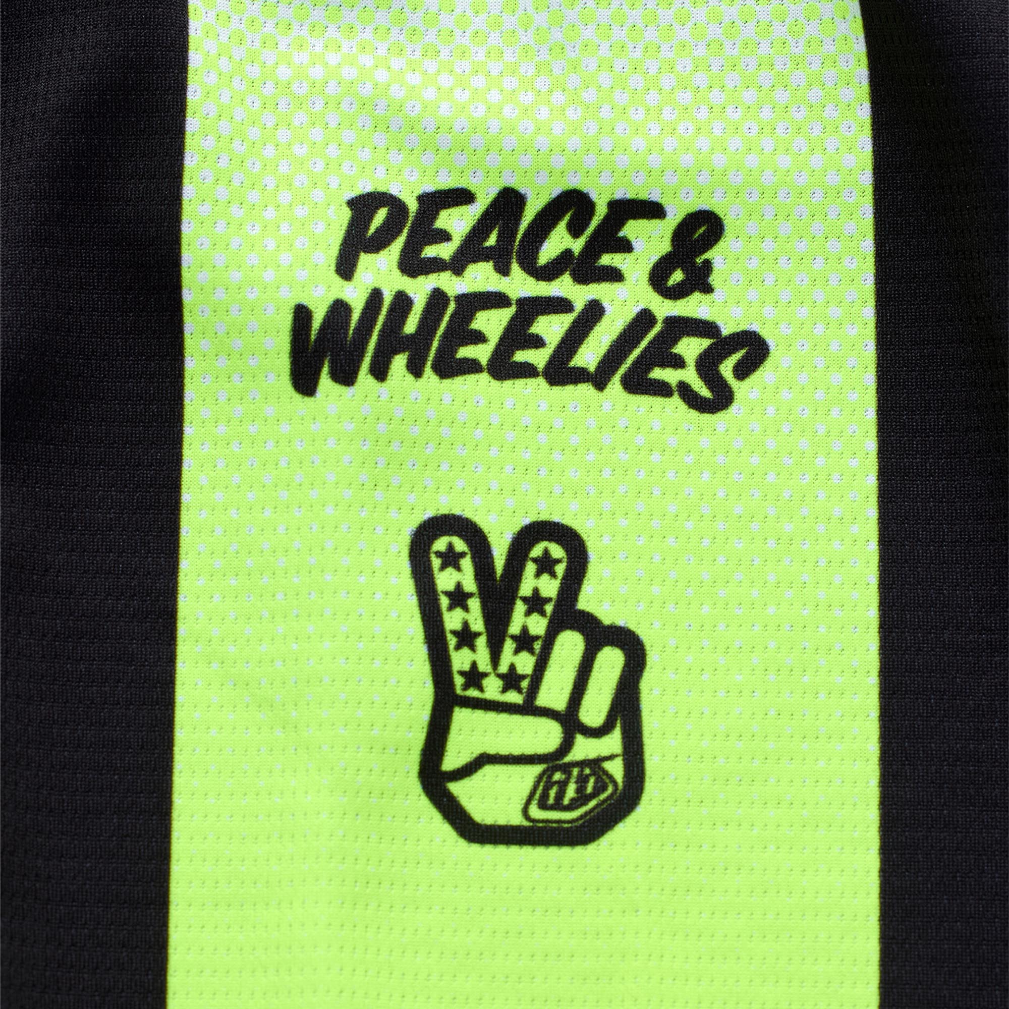 Troy Lee Designs GP Pro Segment Maglia Motocross nero/giallo 2XL Figura 9