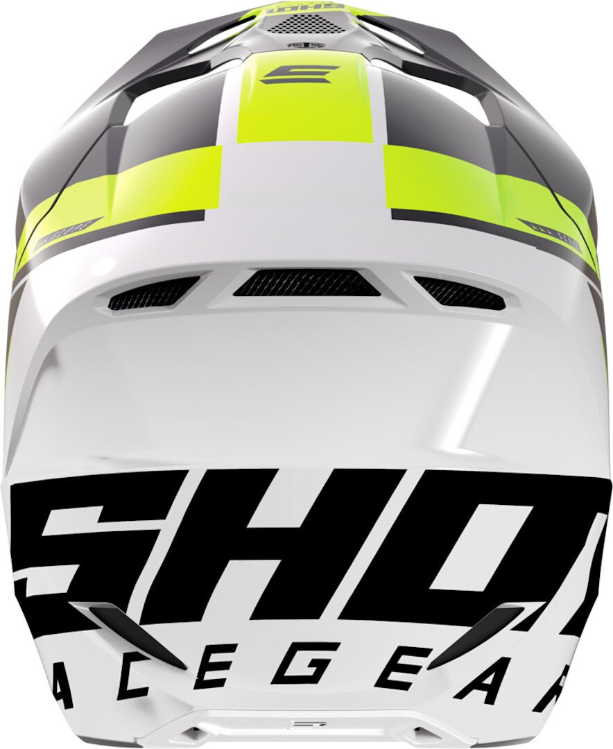 Shot Furious Scope Casco Motocross nero/bianco/giallo S (55/56) Figura 2