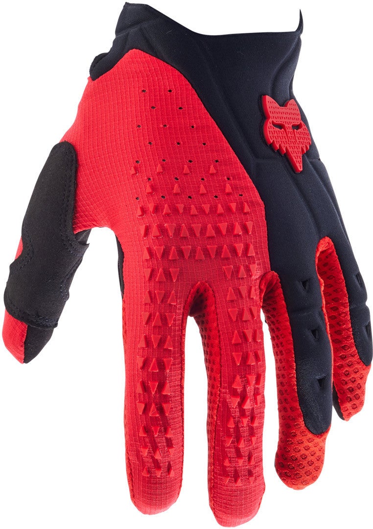 FOX Pawtector Motocross handsker sort/rød L Figur 1