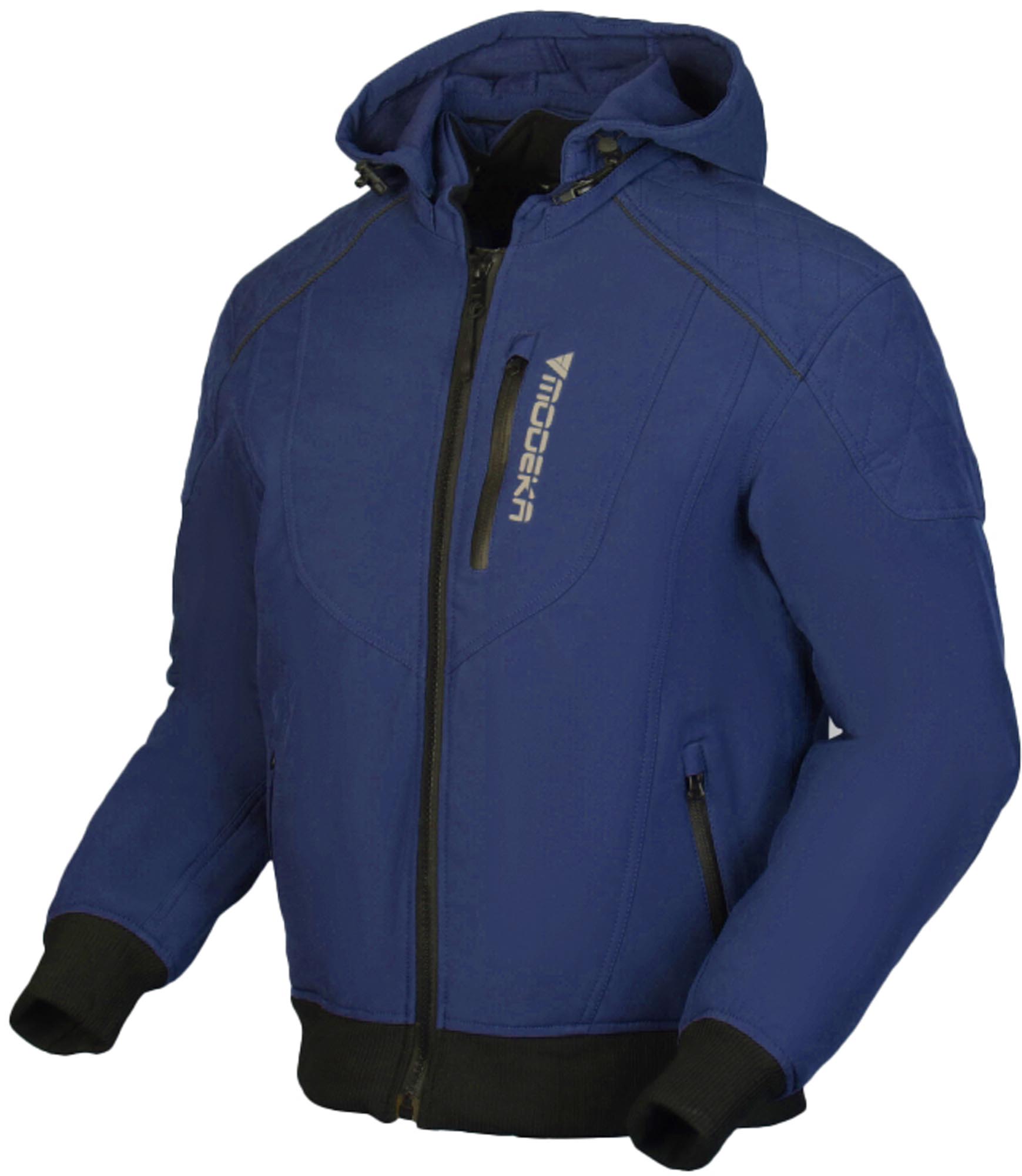 Modeka Clarke waterproof Motorcycle Textile Jacket blue S Figure 1