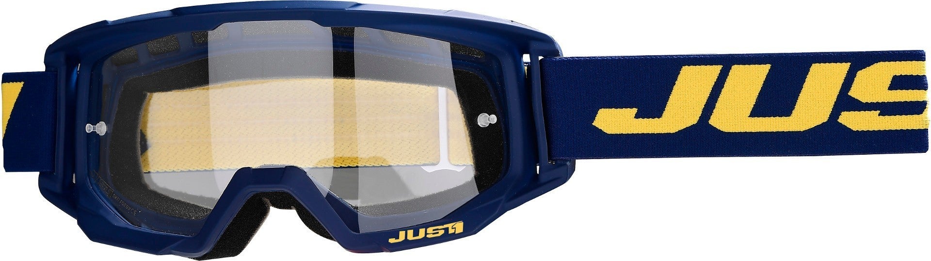 Just1 Vitro Masques de motocross bleu/jaune Figure 2