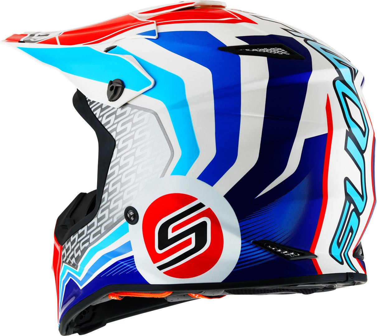 Suomy MX Speed Pro Forward Motorcross helm wit/blauw XXL (63) Figuur 3