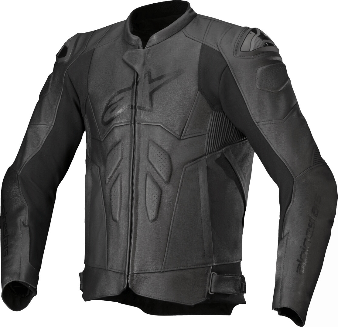 Alpinestars Dusk Motorcycle Leather Jacket black 46 Figure 1